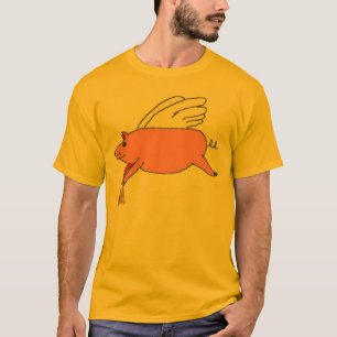 Kein Bargeld, gerade Gold T-Shirt