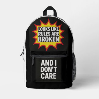 kein Beutel Bedruckter Rucksack