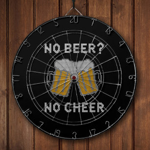 Kein Bier kein hässlicher, hässlicher Pulli Dartscheibe