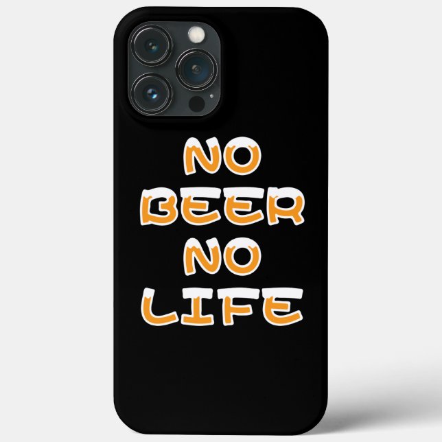 KEIN BIER KEIN LEBENSLAUF iPhone-Fall Case-Mate iPhone Hülle (Rückseite)