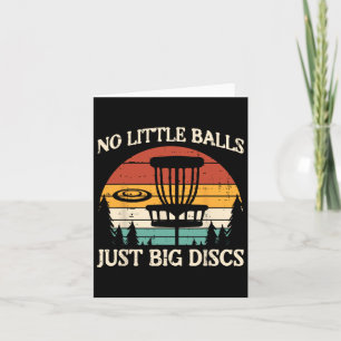 Kein bisschen nur Big Disks Golf Frisbee Frolf Men Karte
