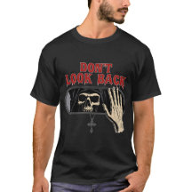 Kein Blick zurück ins Shirt des Grimschen Sensenma