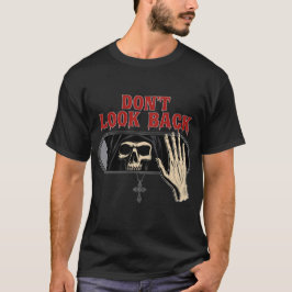 Kein Blick zurück ins Shirt des Grimschen Sensenma