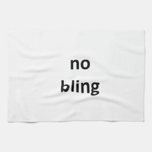 kein bling jGibney das MUSEUM Zazzle Gifts.png Handtuch