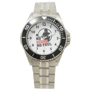 Kein Blut keine regelwidrige Lacrosse-Uhr Armbanduhr