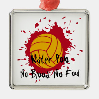 Kein Blut nicht regelwidrig Silbernes Ornament