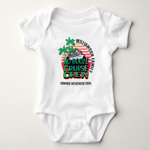 KEIN BOOZE CRUISE CREW Family Group Party Baby Strampler