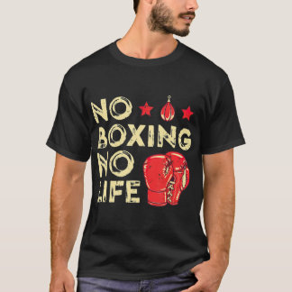 Kein Boxen auf Lebenszeit - Überlebensgeschenke fü T-Shirt