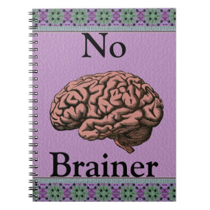 Kein Brainer-Notebook Notizblock