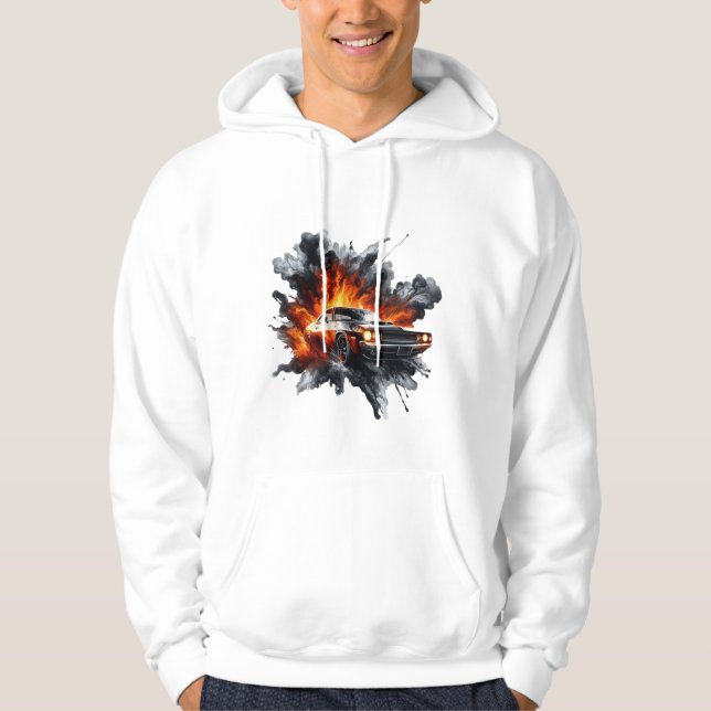 Kein Bremsen. Nur Blaze T-Shirt  Hoodie (Vorderseite)