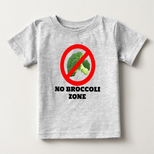 Kein Broccoli Baby T-shirt (Vorderseite)
