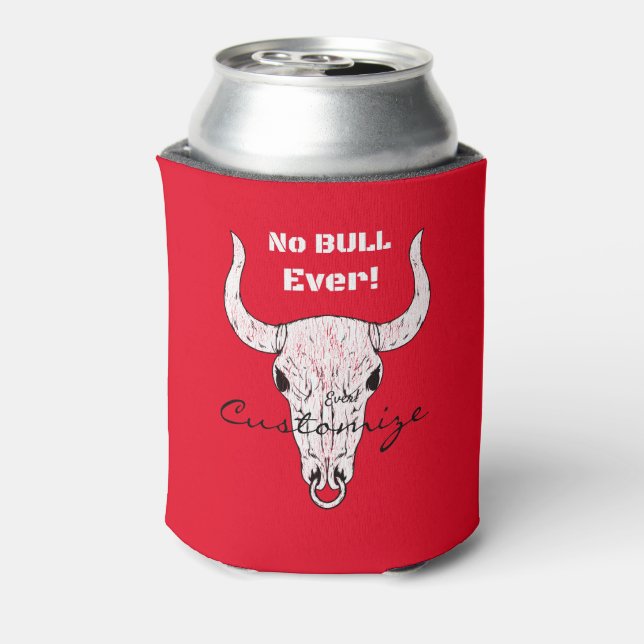 Kein Bull je Thunder_Cove Dosenkühler (Kanne Rückseite)