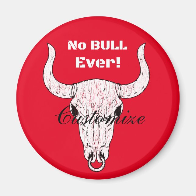 Kein Bull je Thunder_Cove Magnet (Vorne)