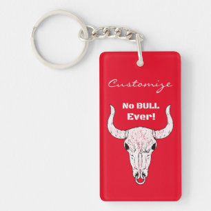 Kein Bull je Thunder_Cove Schlüsselanhänger