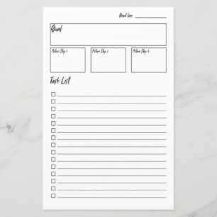 Kein Bullet Journal Goal Setting Planner