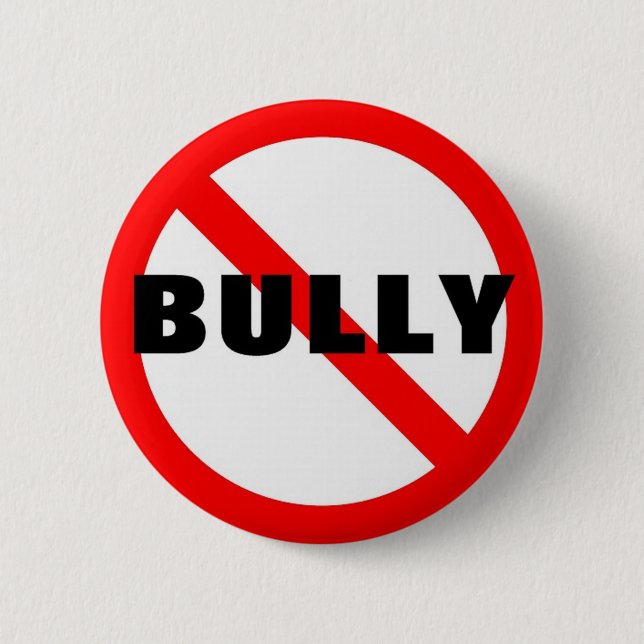 Kein Bully Button (Vorderseite)