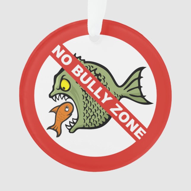 Kein Bully Zone Ornament (Vorderseite)