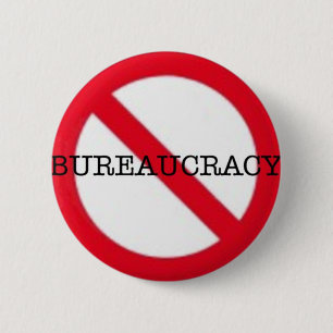 Kein Bürokratieknopf Button