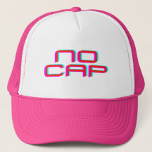 Kein Cap Pink Trucker Hut