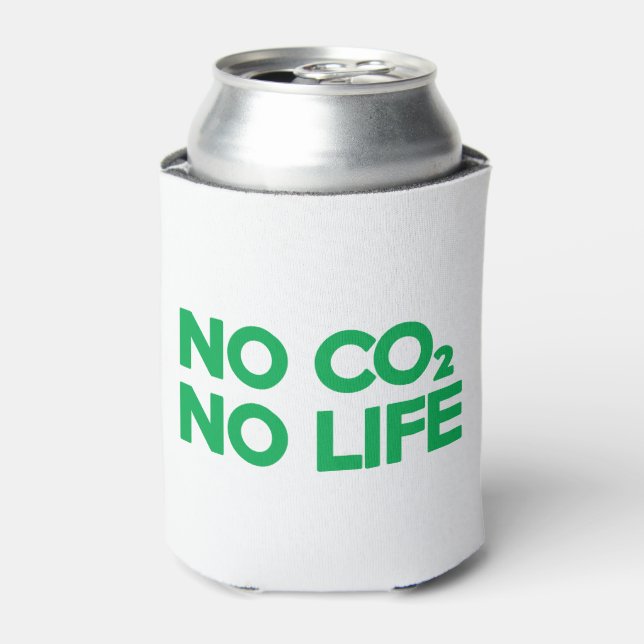 KEIN CO2 KEIN LEBEN DOSENKÜHLER (Kanne Vorderseite)