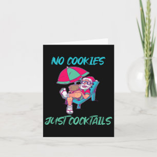 Kein Cookie nur Schwänze Weihnachten im Juli Weihn Karte