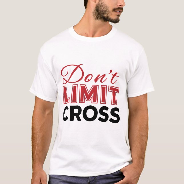 Kein Cross-Unique-T - Shirt einschränken: Bold & I (Vorderseite)