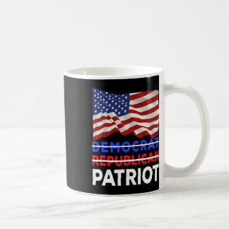 Kein Demokrat Kein Republikaner Kein Rino - US-Pat Kaffeetasse