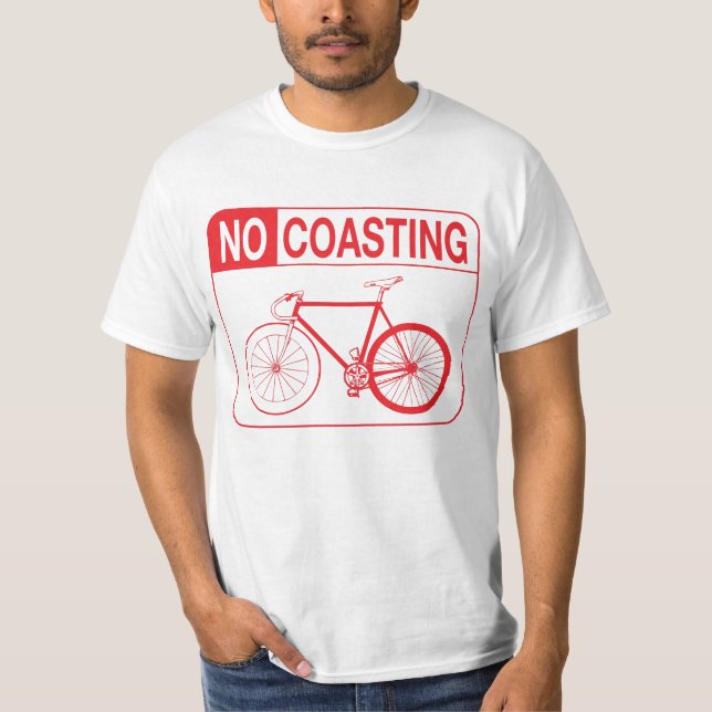 KEIN DIE KÜSTE ENTLANGFAHREN T-Shirt (Vorderseite)