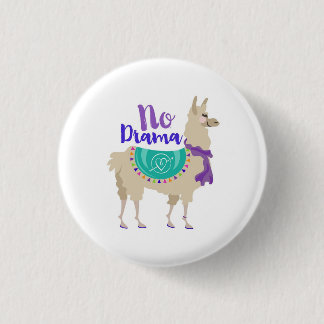 Kein Drama-Lama-Button Button