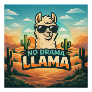 Kein Drama Lama - Critter Kingdom Poster