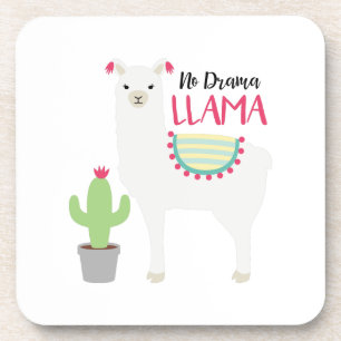 Kein Drama Llama Getränkeuntersetzer
