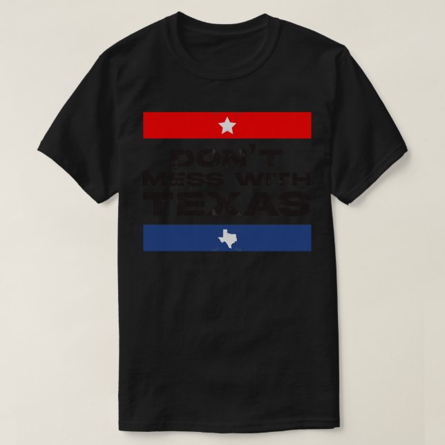 Kein Durcheinander mit Texas TShirt 1 (Design vorne)