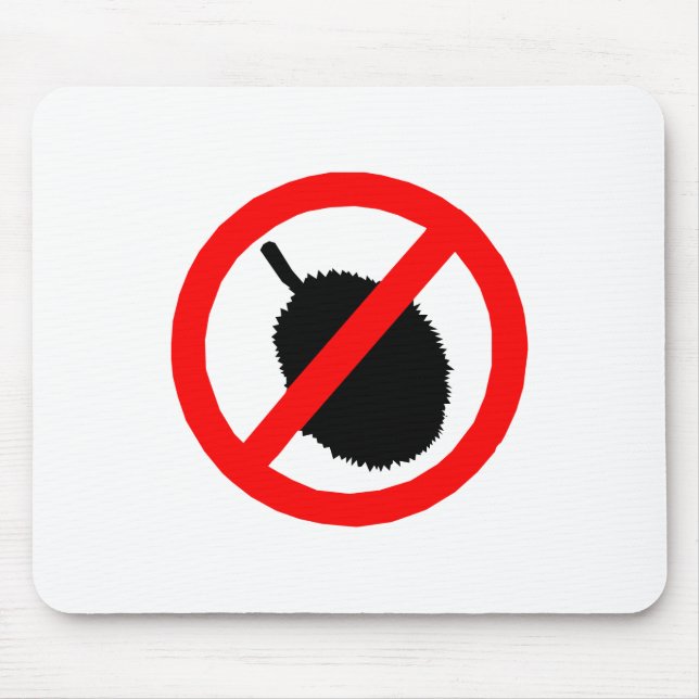 Kein Durian-Zeichen-Einzelteil Mousepad (Vorne)