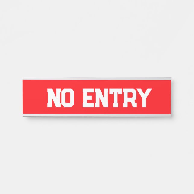 KEIN EINTRAG TÜRSCHILD (Vorderseite )