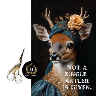 Kein einziges Geweih ist Sassy Deer Decoupage gege Seidenpapier