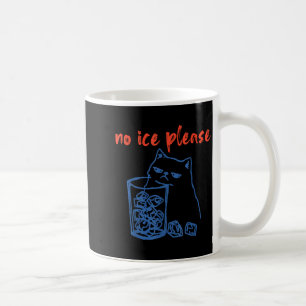 Kein Eis bitte lustige Katze Meme Männer Frauen  Kaffeetasse