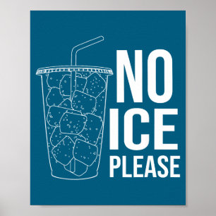 Kein Eis bitte Poster