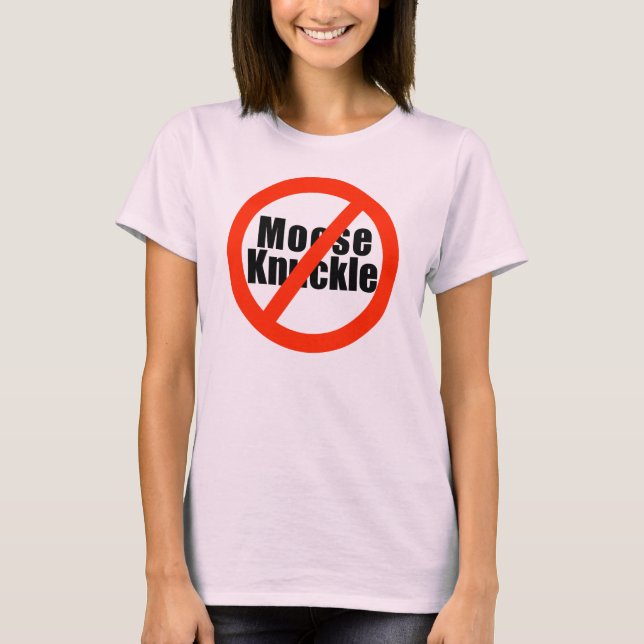 Kein Elch-Knöchel T-Shirt (Vorderseite)