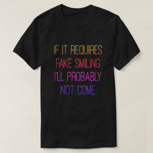 Kein Falsches Lächeln T-Shirt