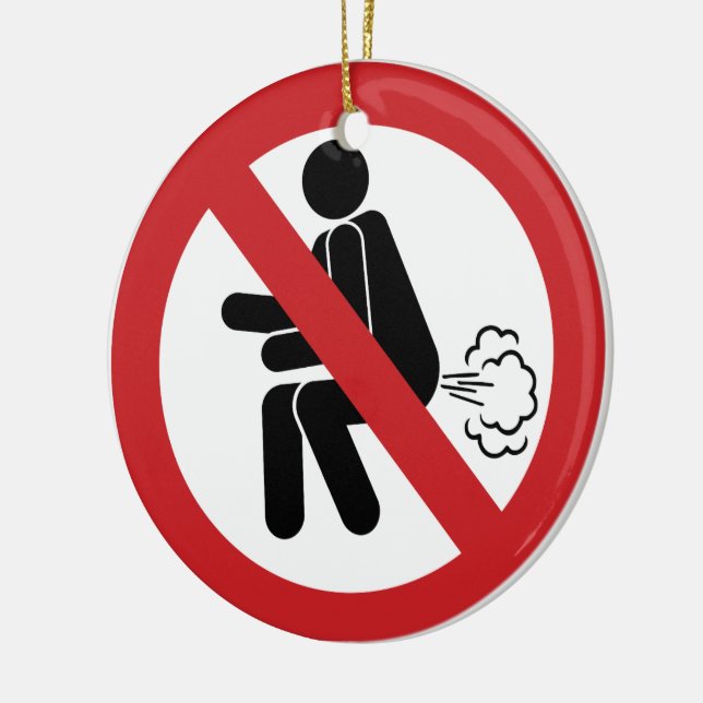 KEIN Farnzeichen ⚠ Funny Thai Toilet ⚠ Keramik Ornament (Links)