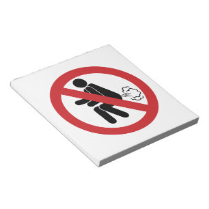 KEIN Farnzeichen ⚠ Funny Thai Toilet ⚠ Notizblock