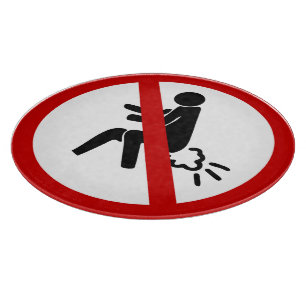 KEIN Farnzeichen ⚠ Funny Thai Toilet ⚠ Schneidebrett