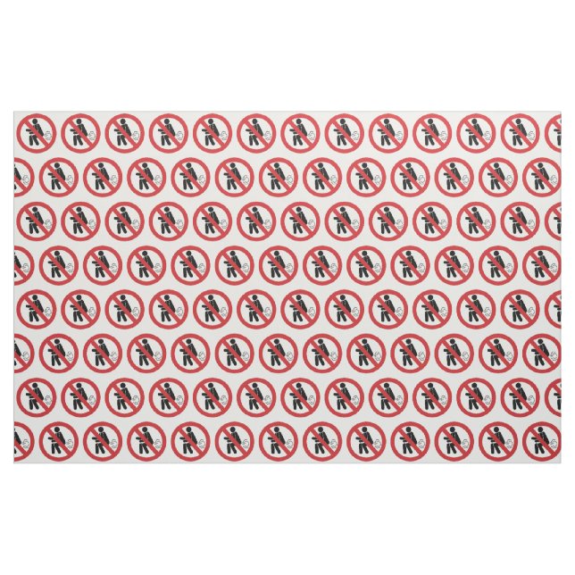 KEIN Farnzeichen ⚠ Funny Thai Toilet ⚠ Stoff (Yard (91,4 cm))