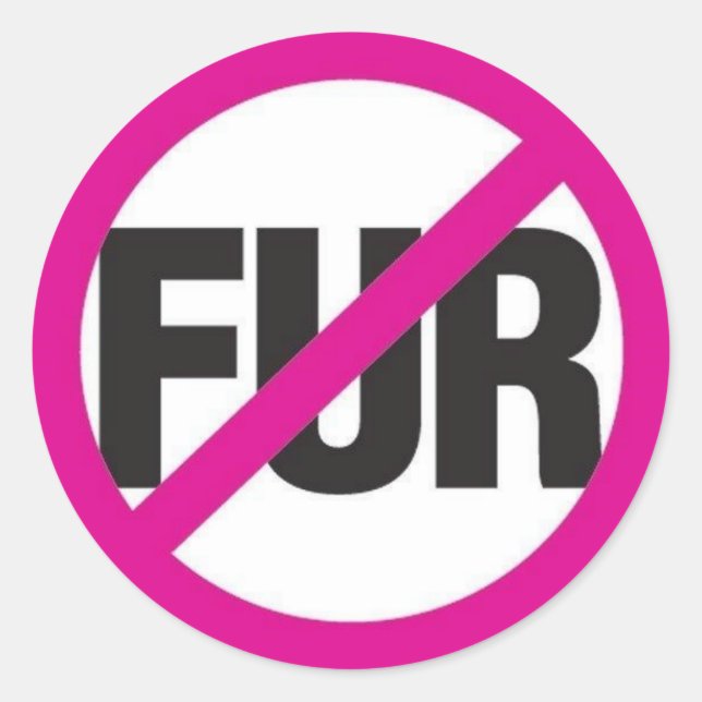 KEIN FEUER! RUNDER AUFKLEBER (Vorderseite)