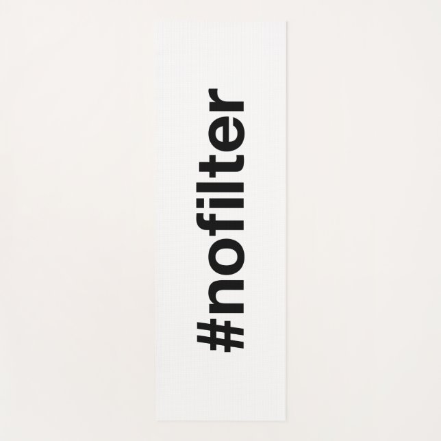 Kein Filter  Yogamatte (Vorderseite)