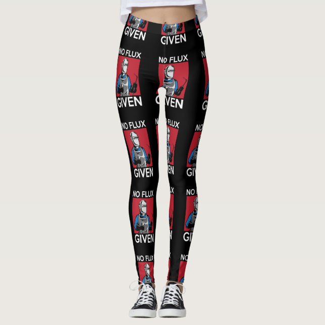 Kein Flux bei Sonnenschweißen für Schweißer Leggings (Vorderseite)
