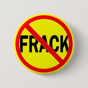 Kein Fracking Button