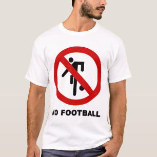 KEIN Fußball [Fußball] ⚠ Schild des Thai Parks ⚠ T-Shirt