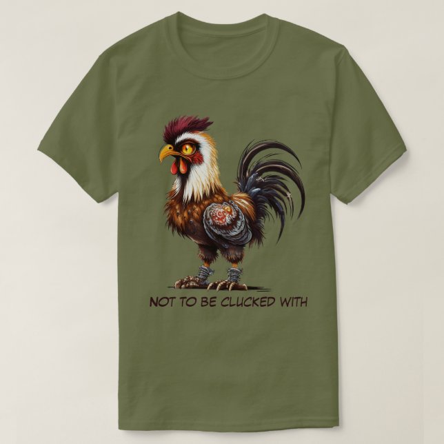 Kein Gackern 01 T-Shirt (Design vorne)