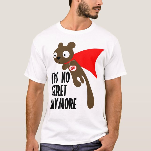 Kein geheimes Eichhörnchen-T-Shirt T-Shirt (Vorderseite)
